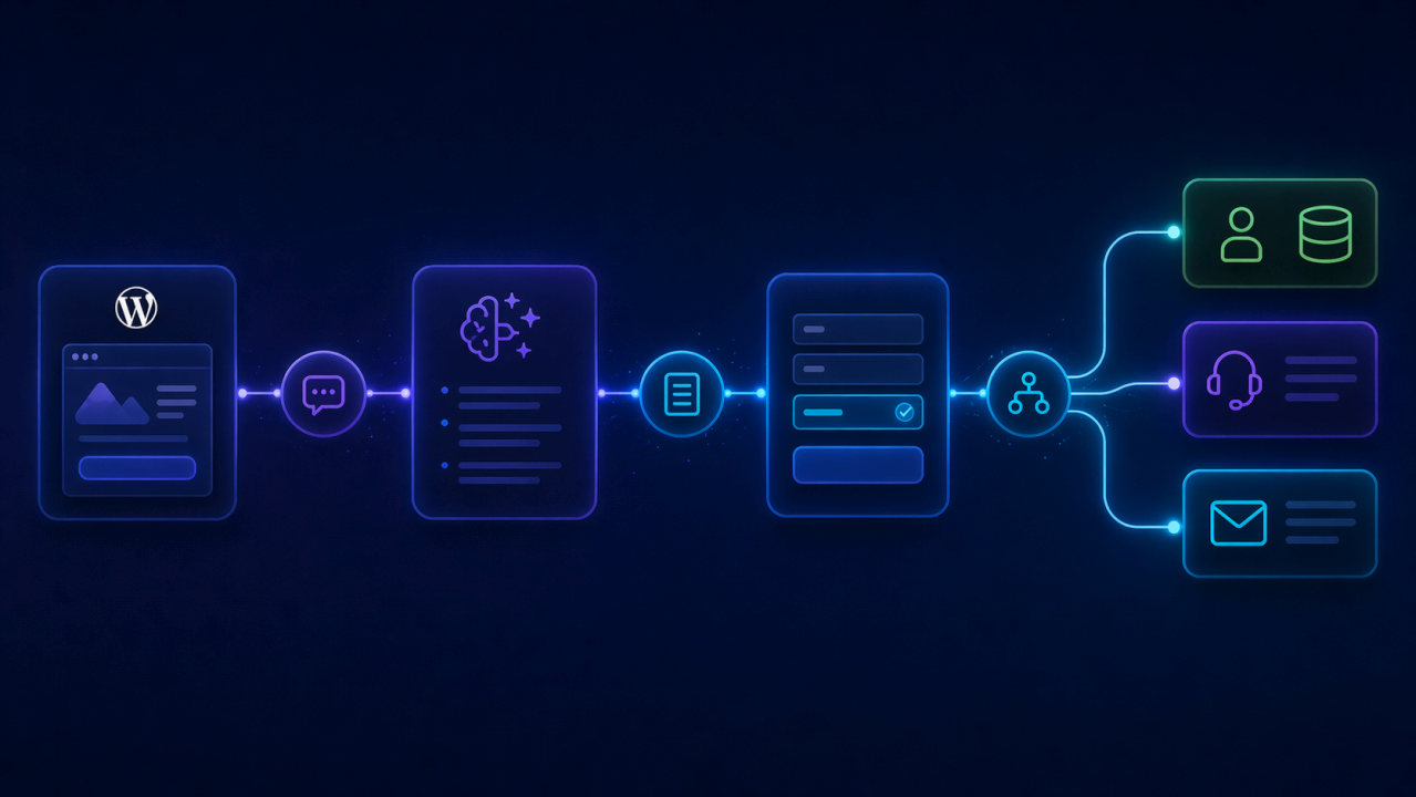 Workflow diagram illustrating AI-Kit and Flow integration for agency workflows.